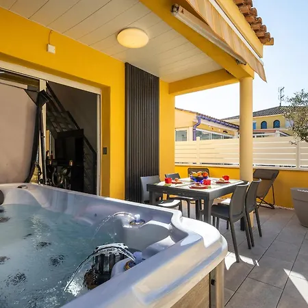 فيلة Nix -villa Prive 4p - Terrasse - Parking - Climatisation - Cap Naturiste *
