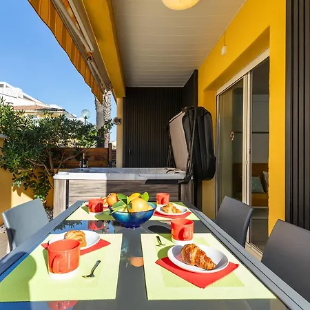 Nix -villa Prive 4p - Terrasse - Parking - Climatisation - Cap Naturiste