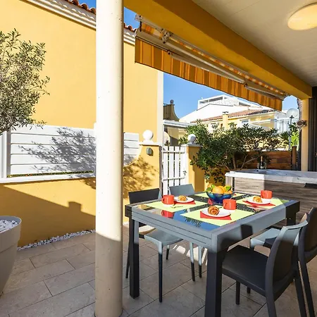 فيلة Nix -villa Prive 4p - Terrasse - Parking - Climatisation - Cap Naturiste آجد
