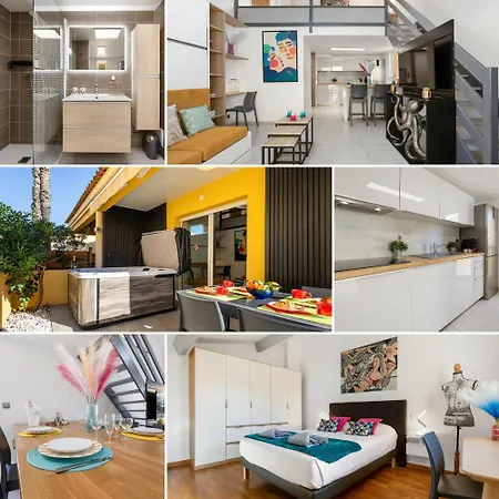 فيلة Nix -villa Prive 4p - Terrasse - Parking - Climatisation - Cap Naturiste
